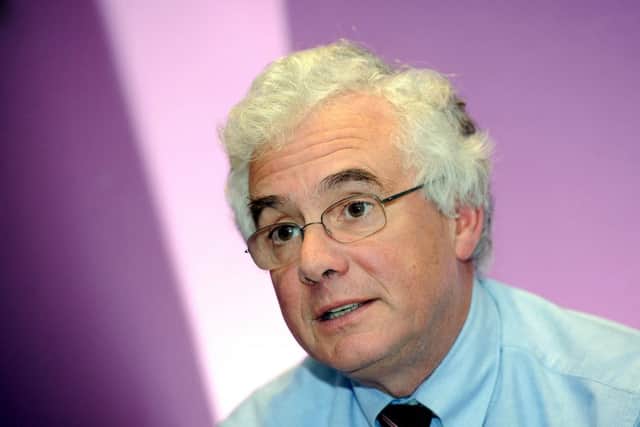 Former chairman Martin Ritchie made a statement on behalf of the board.