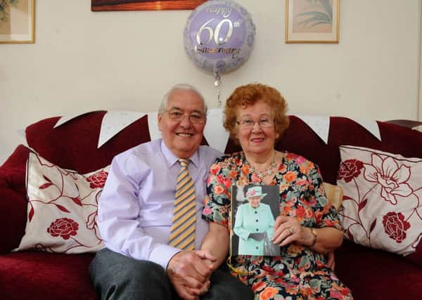 Ian and Jenny Mundie are celebrating six decades of marriage. Picture: Michael Gillen