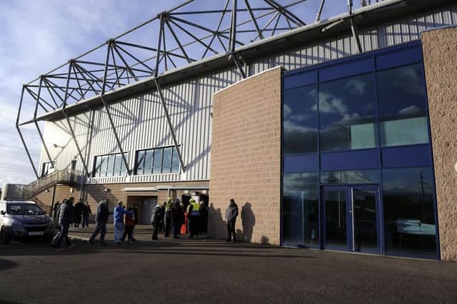 The ownership saga at The Falkirk Stadium rumbles on with yet another twist. Picture: Michael Gillen