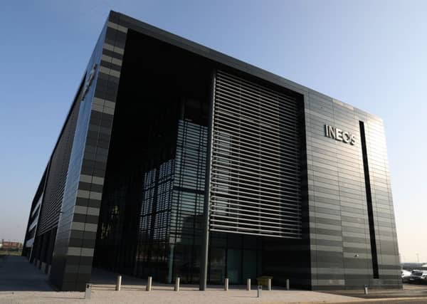 Headquarters of Ineos in Inchyra Road, Grangemouth