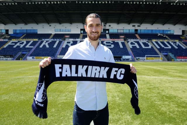 Gregor Buchanan grew up locally and is a former community coach at Falkirk. Picture Michael Gillen.