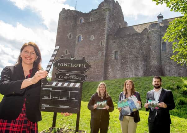 Stirling is making the most of the tourism opportunities provided by heritage sites that have starred in movies - like Doune Castle, used as a set for Game of Thrones.