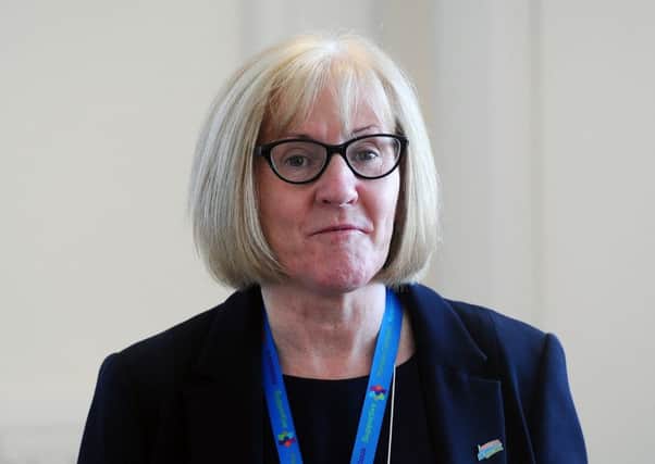 NHS Forth Valley chief executive Cathie Cowan.