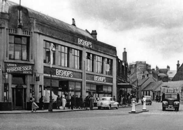 Bishop's department store in Falkirk town centre opened a hairdressers which catered for both men and women.