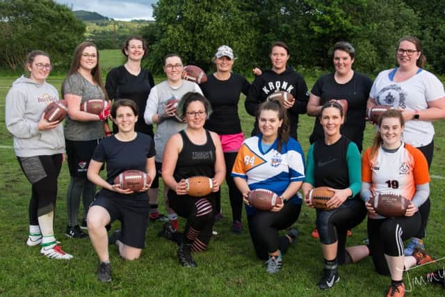 Grangemouth Broncos Ladies section