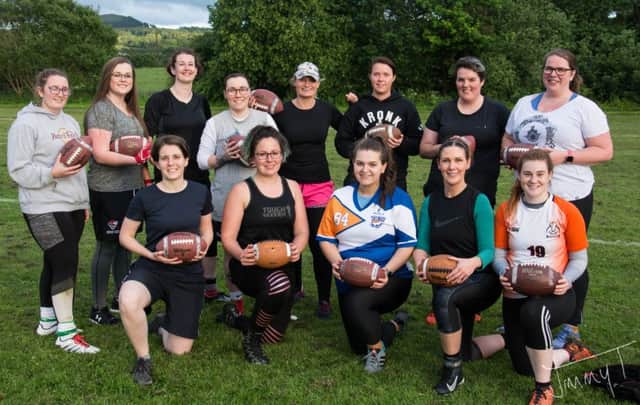 Grangemouth Broncos Ladies section
