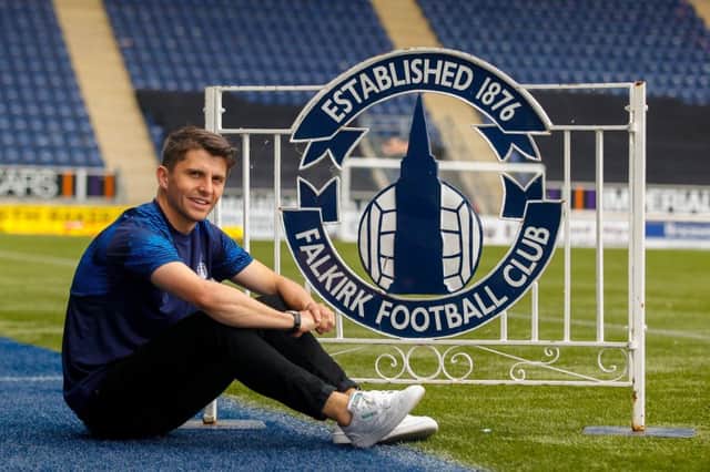 Charlie Telfer has signed a two year deal at Falkirk. Picture: Scott Louden.