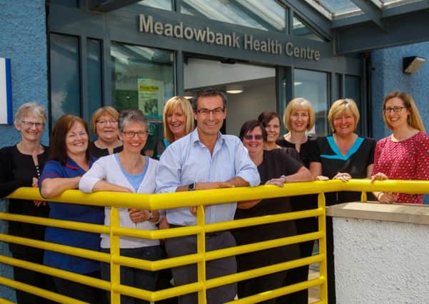 Staff at Braesview Medical Group are looking forward to their imminent merger with Dr Stephen Brown's surgery. Picture: Scott Louden