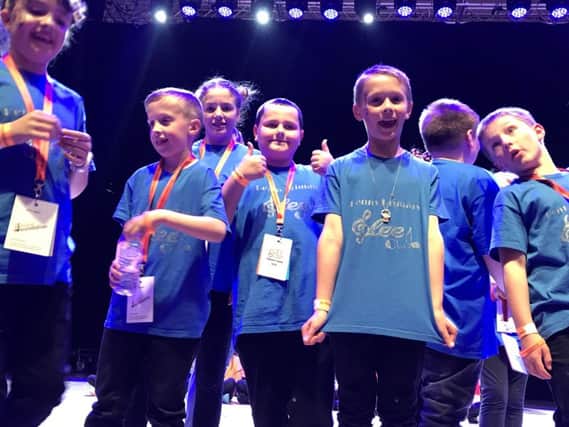 Dunipace Cubs and Scouts saw success whilst singing at Dundee.