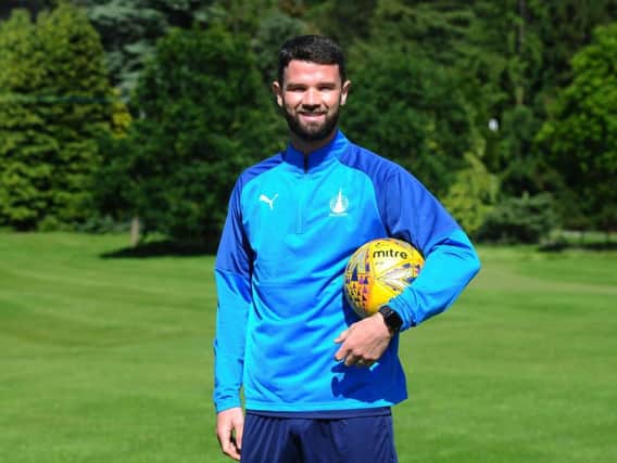 Mark Durnan has joined the Bairns today. Picture: Michael Gillen