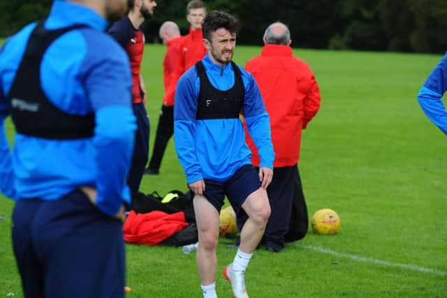 Aidan Connolly will be joined by his ex-Pars team-mate at Stirling. Picture: Michael Gillen.