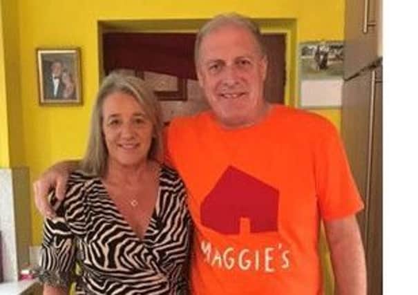 Claire and Cammy Shanks who raised £10,850 for Maggie's Forth Valley