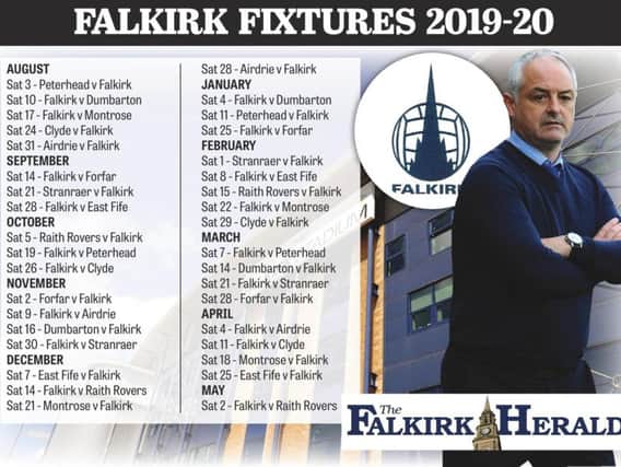 Download and keep your Falkirk FC fixtures