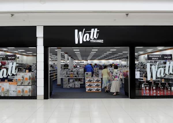 Watt Brothers in Falkirk's Howgate Centre was one of the shops Nicol stole items from
