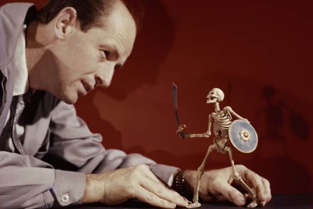 Ray pictured "at work" in the late 1950's.