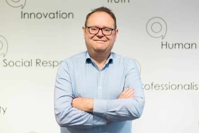 Building up intelligence to share with Trading Standards teams is a key task for charitys chief executive Andrew Bartlett. (Pic: Colin Templeton)
