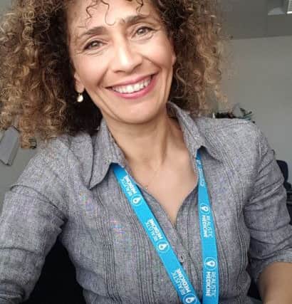 Dr Catherine Labinjoh, Consultant Cardiologist at Forth Valley Royal Hospital