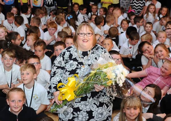 Dunipace Primary School headteacher Robina McAnish has retired after working in education for four decades