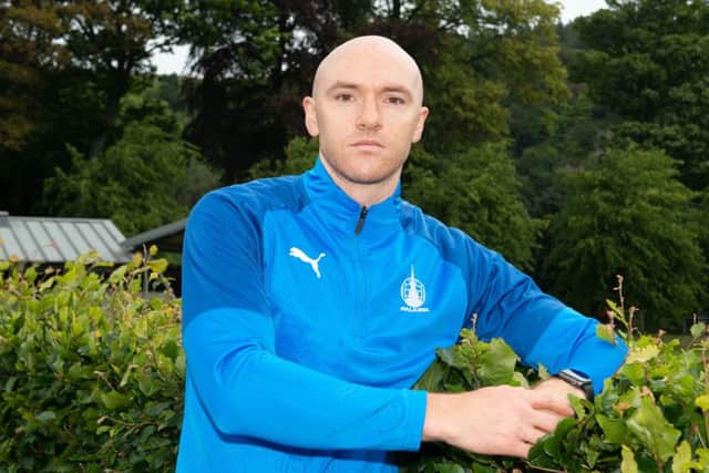 Picture Ian Sneddon. Connor Sammon signs for Falkirk FC.