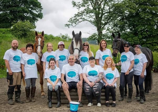 The Tannoch Do It For Strathcarron fundraising team. Picture: Fiona Brims