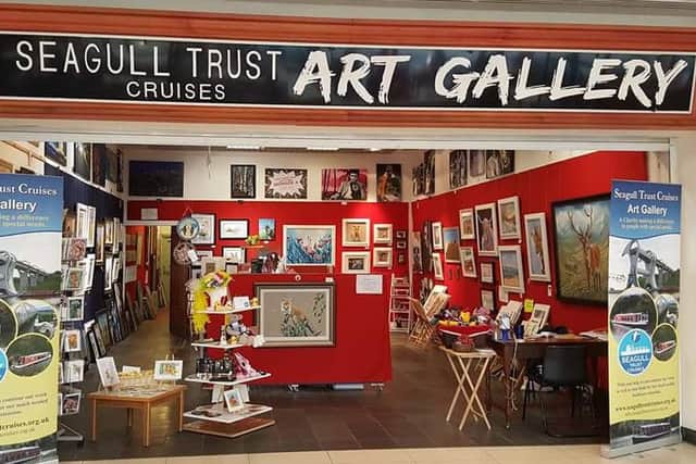 The Howgate Centre has been a huge supporter of Seagull Trust Cruises, allowing John's wife Marjory to set up an exhibition gallery in the mall.