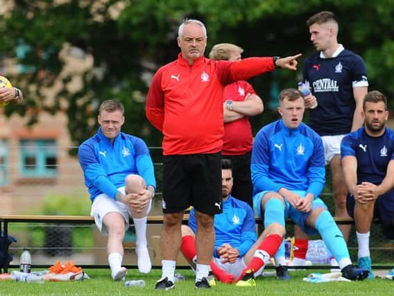 Falkirk boss Ray McKinnon