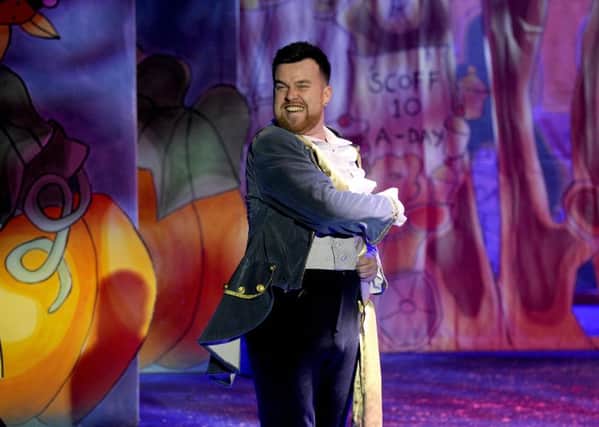 Scott Watson (pictured starring in Cinderella) will again be part of Falkirks pantomime in 2019