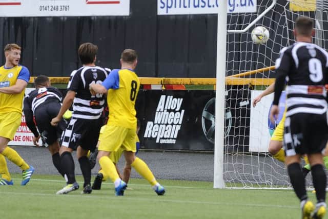 Lowland League

East Stirlingshire goal header by Jordan Tapping