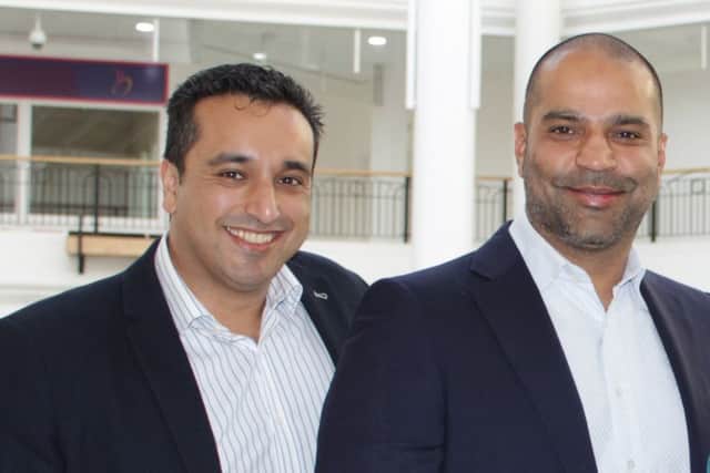 Karim and Rahim Virani, of Cygnet Properties and Leisure plc, would like to entice businesses into setting up a food department store in Callendar Square Shopping Centre