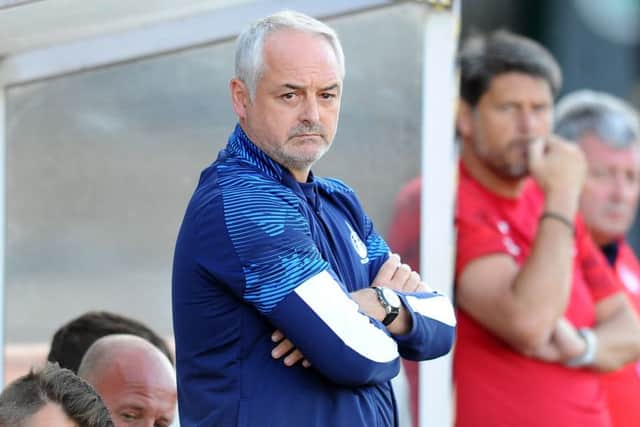 Falkirk boss Ray McKinnon (picture: Michael Gillen)