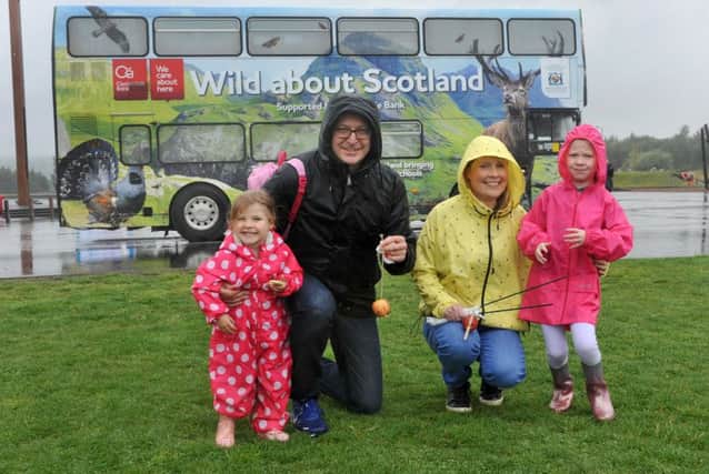 It rained in 2018 but even more wet weather and high winds are expected on Sunday