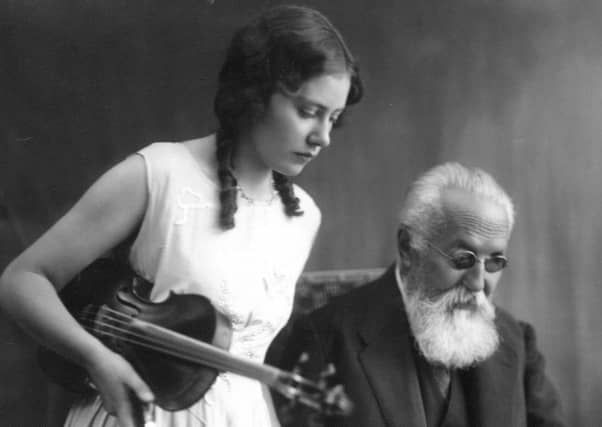 Evelyn with her mentor Prof Otokar Sevcik
