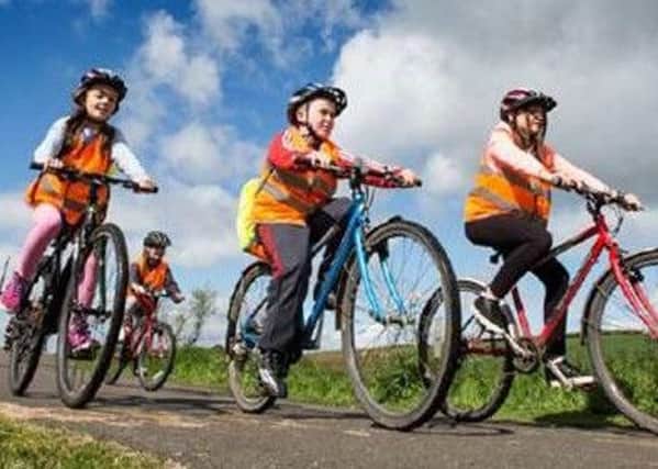 A healthier way to travel...and the government hopes more of us will get back on our bikes or walk for short journeys, rather than taking the car.