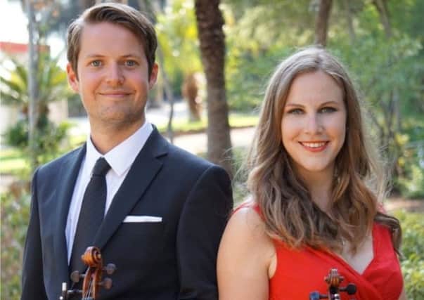 Danny and Alison Miller aka The Miller Violin Duo will be performing at FTH for Classic Music Live Falkirk