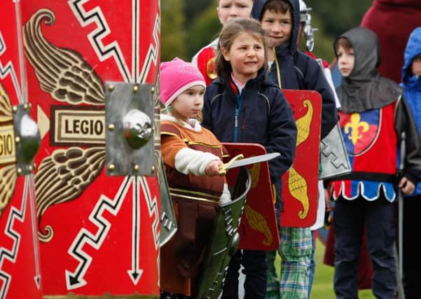 Next month's Big Roman Week is a major family day out opportunity at Kinneil House.