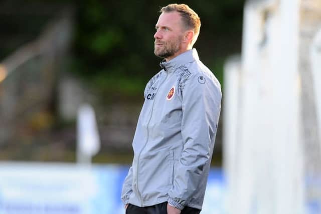 Stenhousemiur boss Colin McMenamin