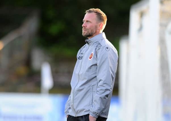 Stenhousemiur boss Colin McMenamin