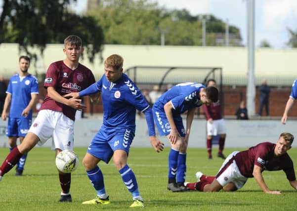 Pic by Alan Murray; 17/08/2019; Linlithgow Rose v Camelon; Linlithgow; Prestonfield, EH49 6HF; Falkirk District; Scotland;