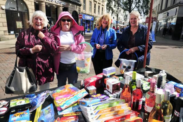 Falkirk Charities Day 2019 on Falkirk High Street, Saturday, August 17. John O'Byrne Foundation. Picture by Alan Murray.