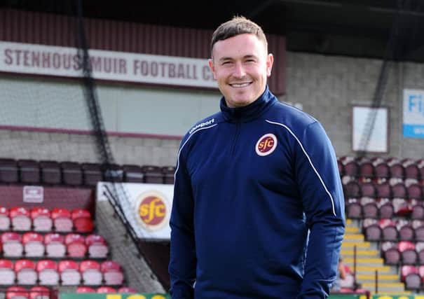 Head of Community Football at Stenhousemuir FC  William Hoggan leaving to join Motherwell FC Community Trust after five and a half years.