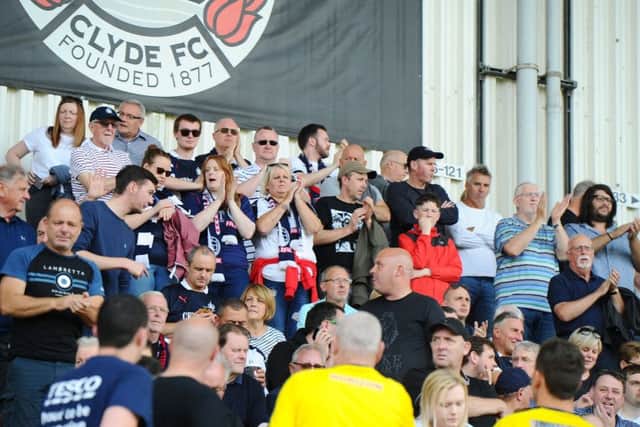 Falkirk's great travelling support