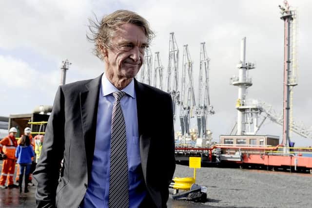 Ineos founder and chairman Sir Jim Ratcliffe