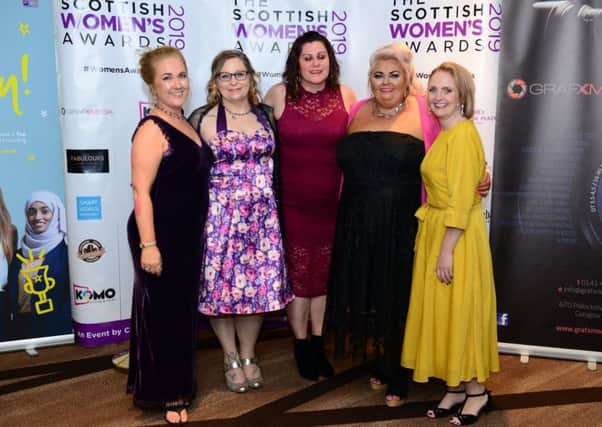 Jill Lauder and her team win the Initiative of the Year prize in this year's Scottish Women's Awards