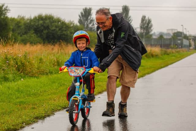 Get Out Get Active Big Bike Revival event at Falkirk Stadium on August 4. Picture by Scott Louden.