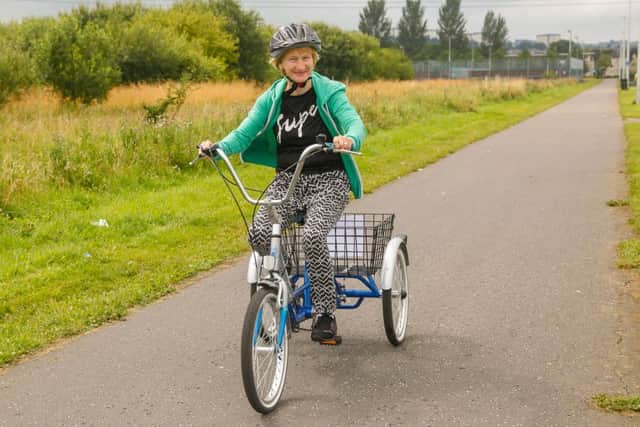 Get Out Get Active Big Bike Revival event at Falkirk Stadium on August 4. Picture by Scott Louden.