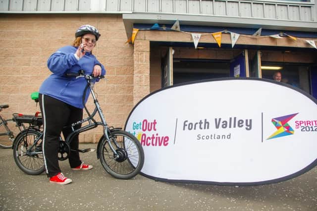 Get Out Get Active Big Bike Revival event at Falkirk Stadium on August 4. Picture by Scott Louden.