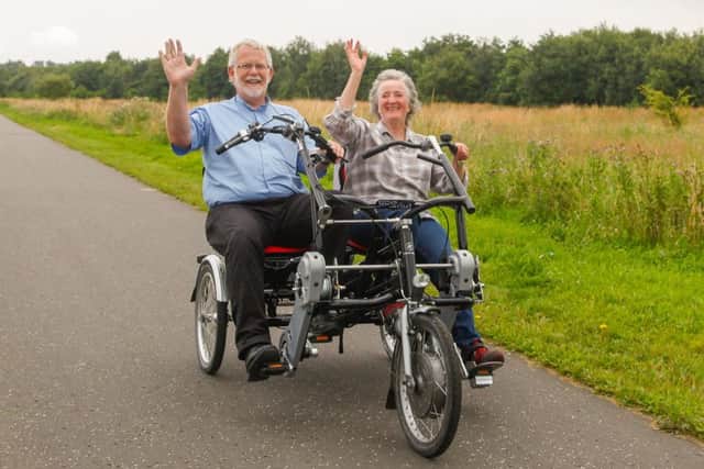 Get Out Get Active Big Bike Revival event at Falkirk Stadium on August 4. Picture by Scott Louden.