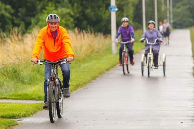Get Out Get Active Big Bike Revival event at Falkirk Stadium on August 4. Picture by Scott Louden.