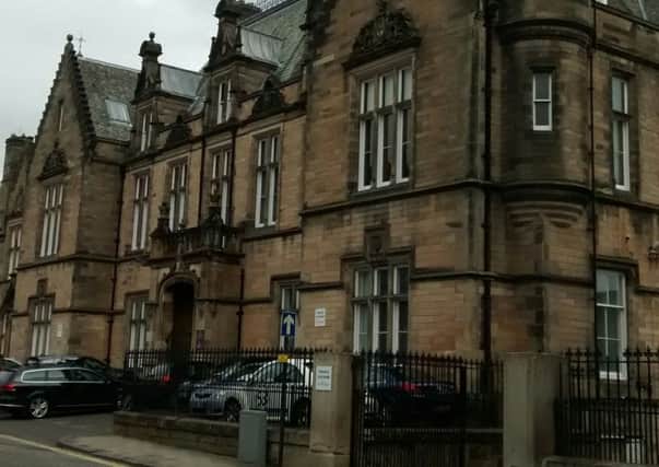 Stirling Sheriff Court.