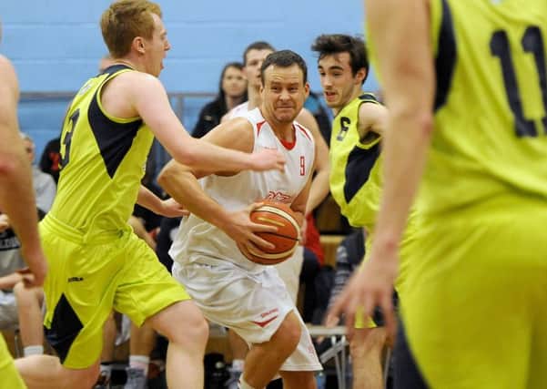 Sony Centre Fury v Dunfermline Reign. Game finished Fury losing 60 v Reign 75. Keith Bunyan.